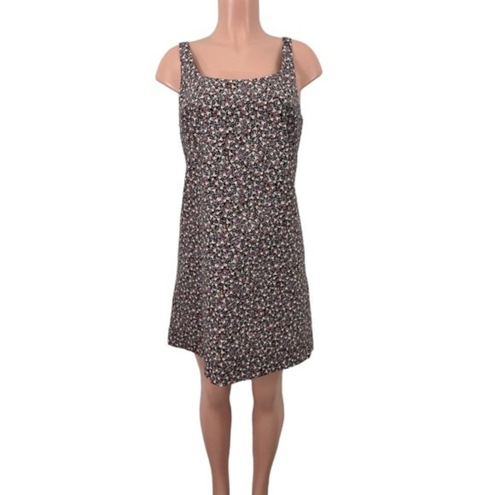 NWT H&M Ditsy Floral Print Corduroy Jumper Dress Size MEDIUM